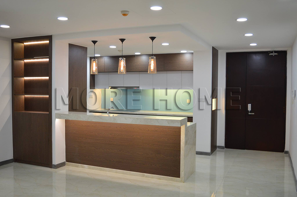 Thi công nội thất chung cư Petroland Quận 7 - Nhà anh Phương
